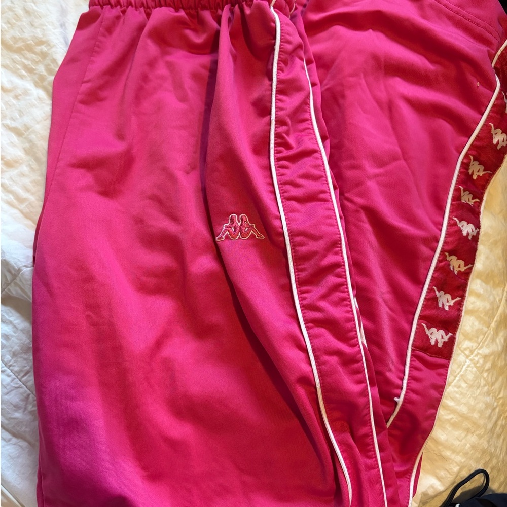 Kappa Bright Pink Joggers